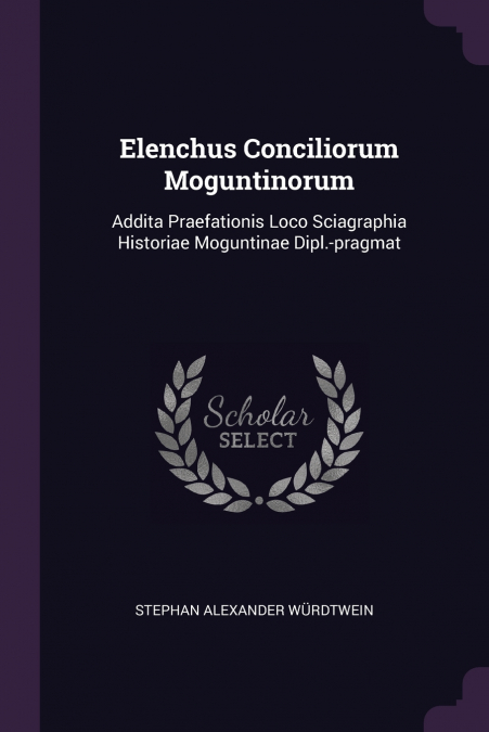 Elenchus Conciliorum Moguntinorum