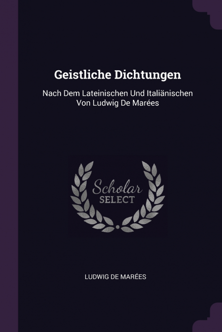 Geistliche Dichtungen