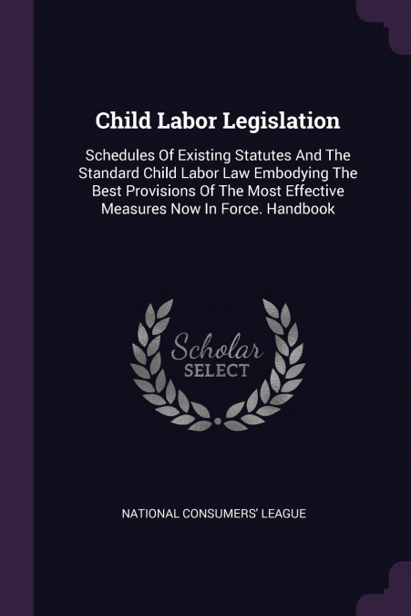 Child Labor Legislation