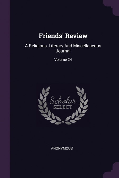 Friends’ Review