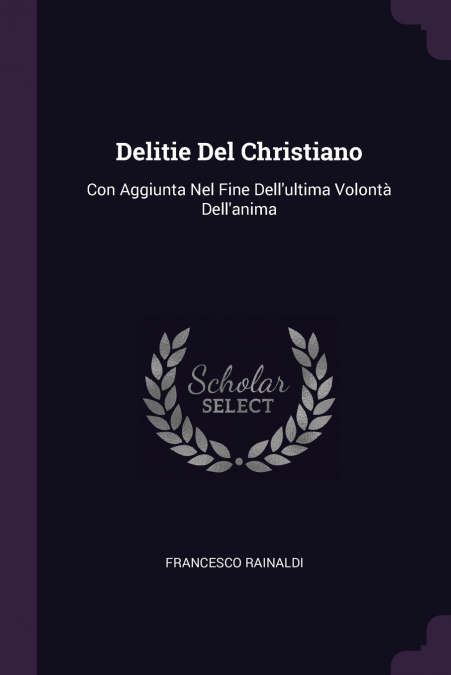 Delitie Del Christiano