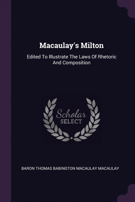 Macaulay’s Milton