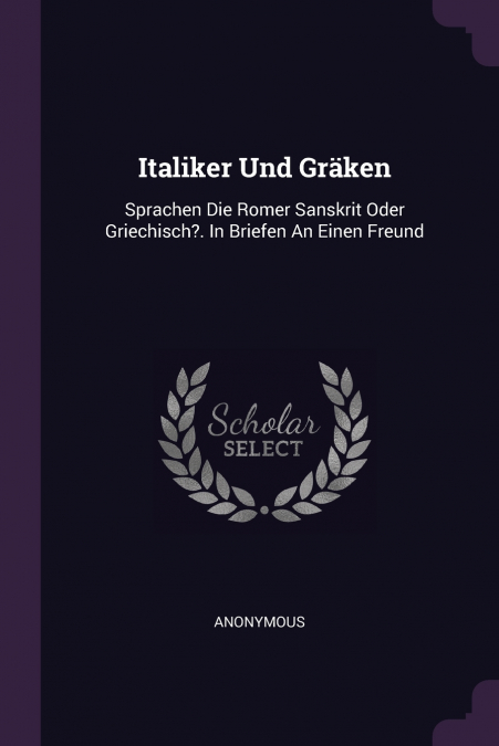 Italiker Und Gräken