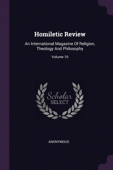 Homiletic Review