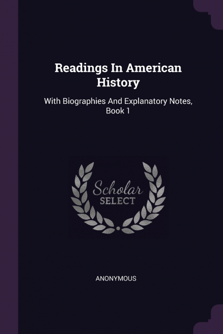 Readings In American History