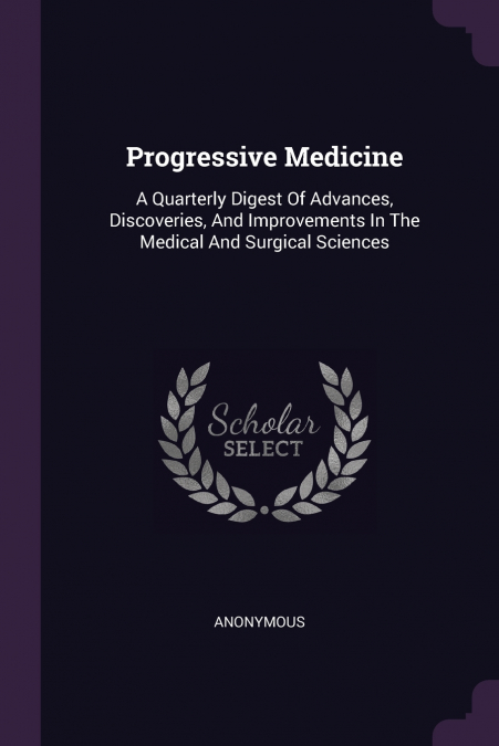 Progressive Medicine