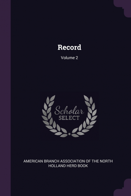 Record; Volume 2