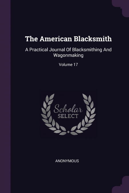 The American Blacksmith