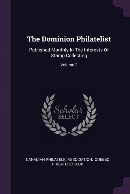 The Dominion Philatelist