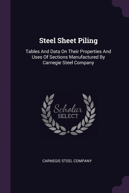 Steel Sheet Piling