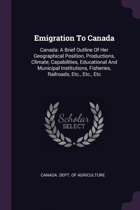 Emigration To Canada