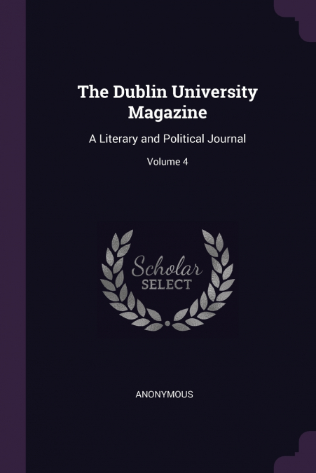 The Dublin University Magazine