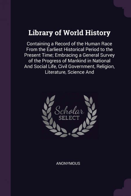 Library of World History