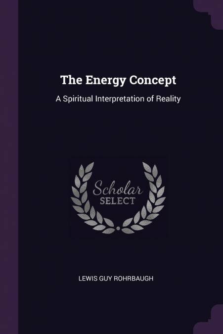 The Energy Concept