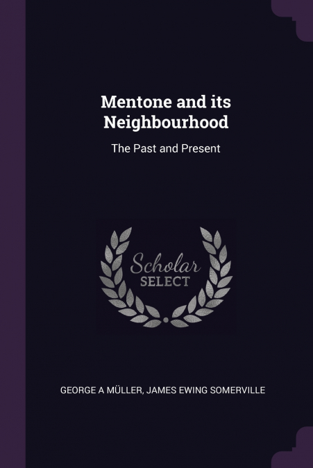 Mentone and its Neighbourhood