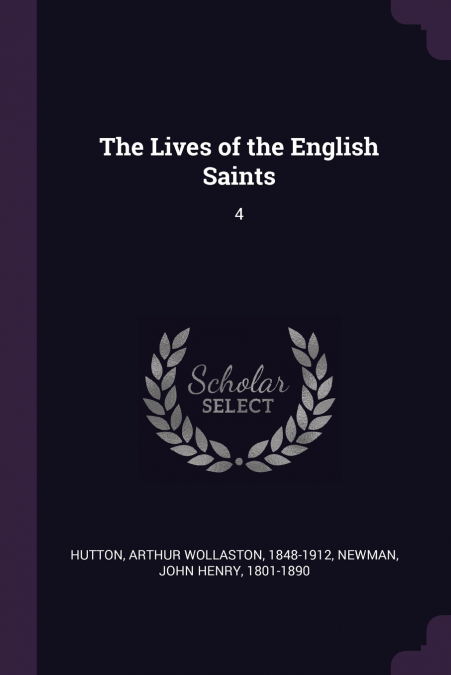 The Lives of the English Saints