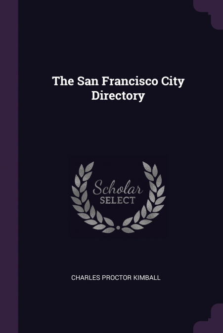 The San Francisco City Directory