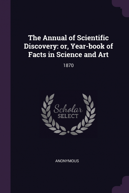 The Annual of Scientific Discovery