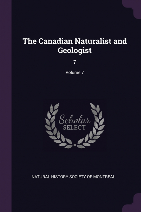 The Canadian Naturalist and Geologist