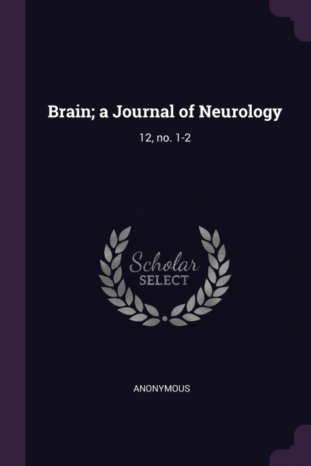 Brain; a Journal of Neurology