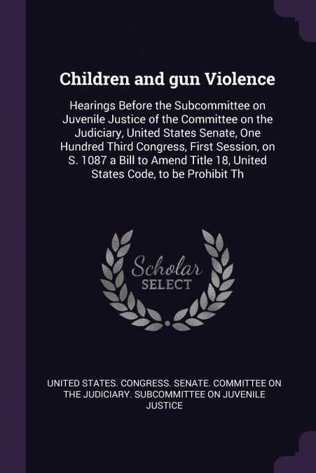 Children and gun Violence