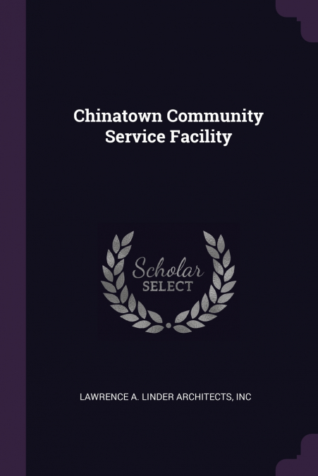 Chinatown Community Service Facility