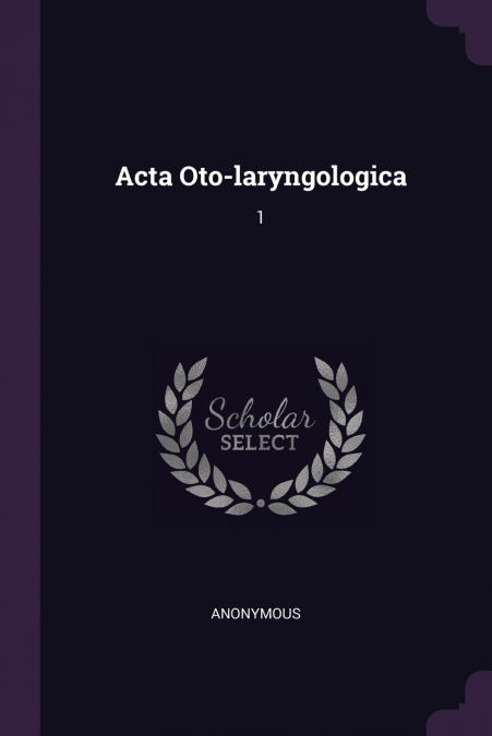 Acta Oto-laryngologica