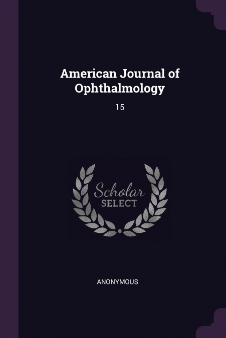American Journal of Ophthalmology