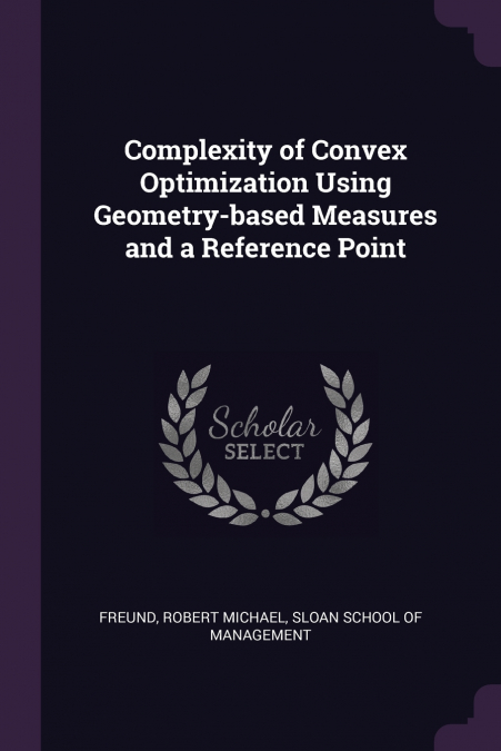 Complexity of Convex Optimization Using Geometry-based Measures and a Reference Point