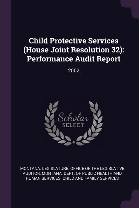 Child Protective Services (House Joint Resolution 32)
