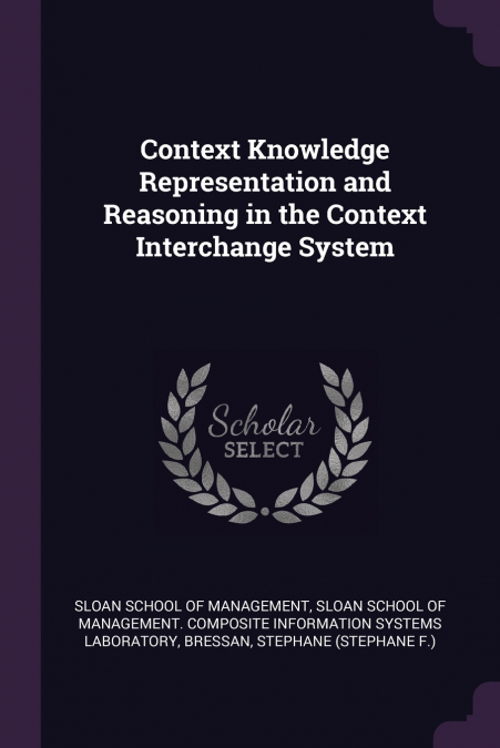 Context Knowledge Representation and Reasoning in the Context Interchange System