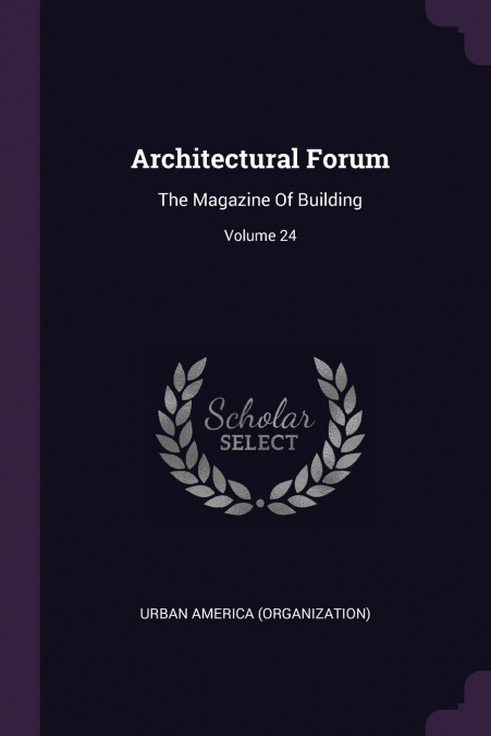 Architectural Forum