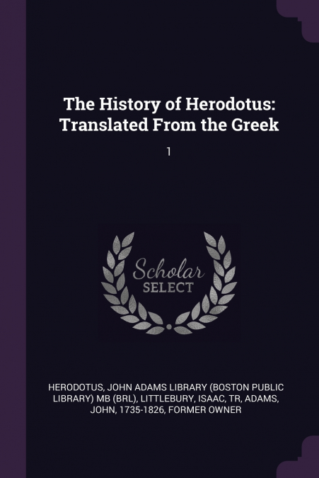 The History of Herodotus