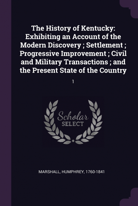 The History of Kentucky