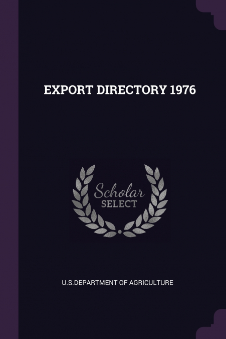 EXPORT DIRECTORY 1976