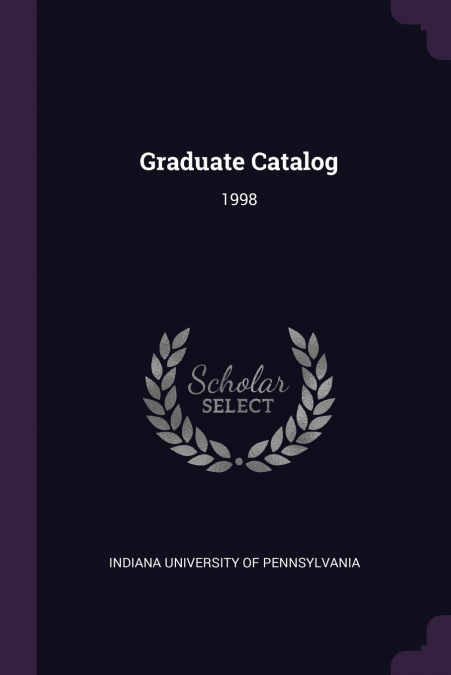 Graduate Catalog