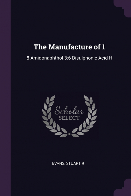 The Manufacture of 1