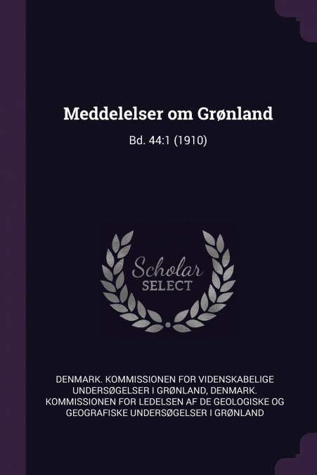 Meddelelser om Grønland