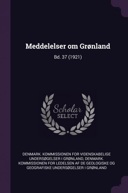 Meddelelser om Grønland