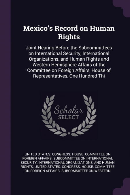 Mexico’s Record on Human Rights
