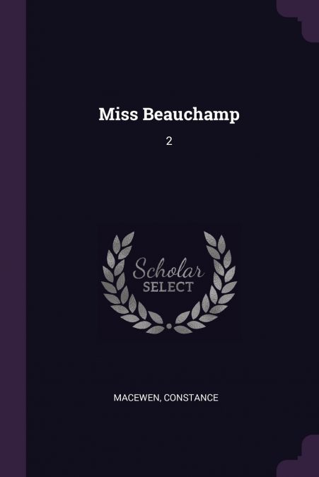 Miss Beauchamp