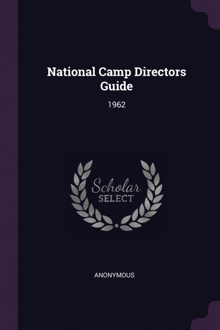 National Camp Directors Guide
