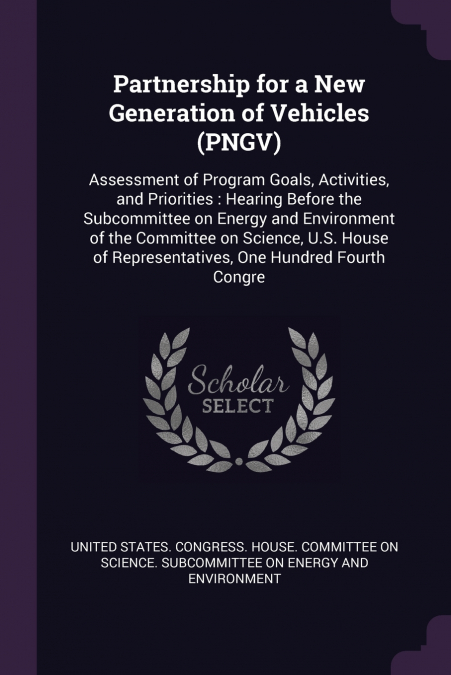 Partnership for a New Generation of Vehicles (PNGV)