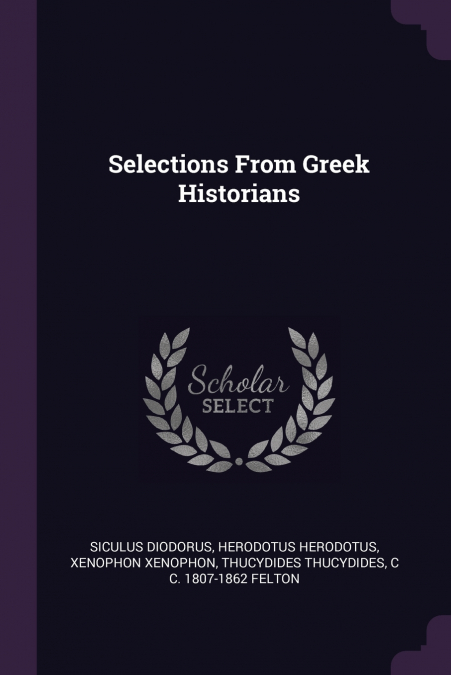 Selections From Greek Historians