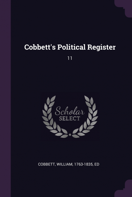 Cobbett’s Political Register