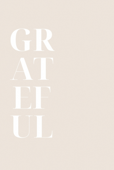 Grateful - A Weekly Check In