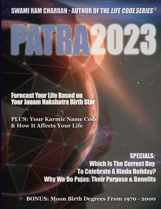 Patra 2023 HINDU CALENDAR JYOTISH PANCHANG & LIFECODE IN COLOR