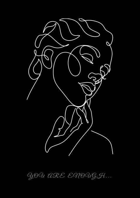 You Are Enough Black
