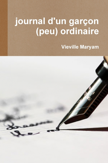 journal d’un garon (peu) ordinaire