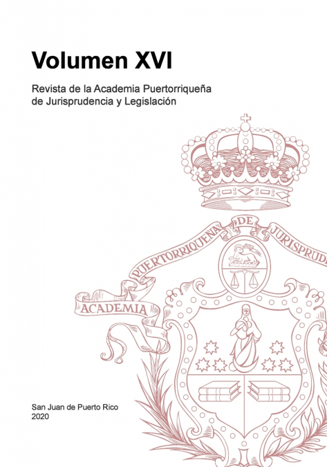 Revista de la Academia Puertorriqueña de Jurisprudencia y Legislación
